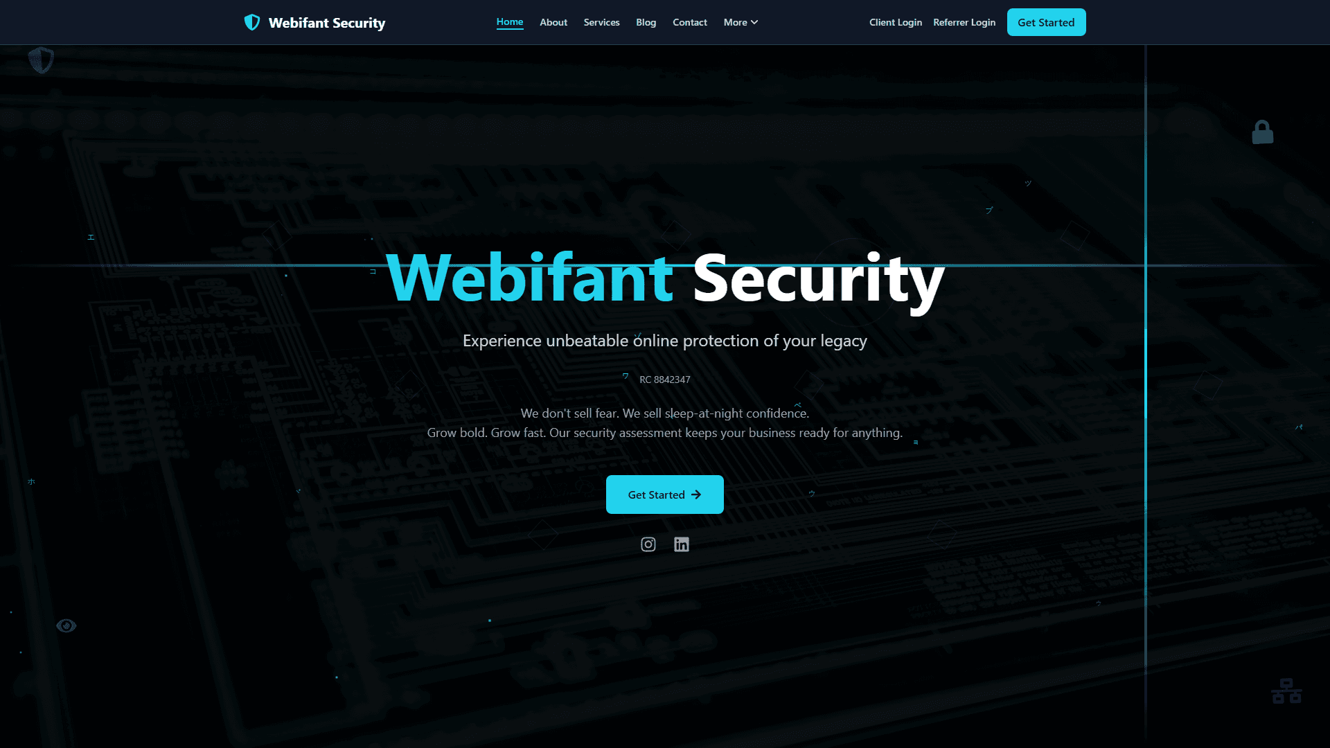 Webifant - Cyber Security Service